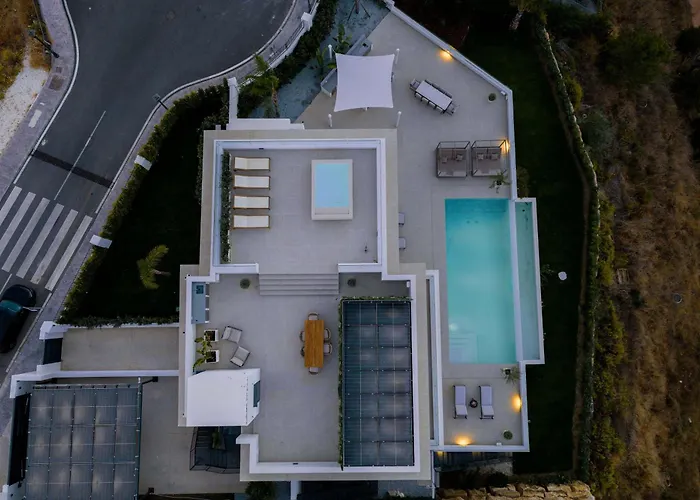 וילה Resina Luxury Gym Cinema Sea Views אסטפונה